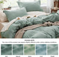 Bedsure King Size Duvet Cover Set: Prewashed, Soft and Cozy, 3 Pieces, 104x90 Inches with Zipper Closure
