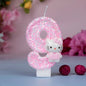 Sanrio Cute Hello Kitty Fun Digital Candles Creative Kawaii  Cartoon Pattern Party Decoration Supplies Birthday Cake Accessories