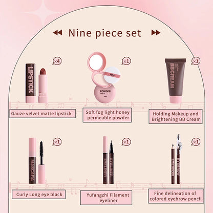Makeup Gift Box HiVi  – Limited Lipstick & Powder Set