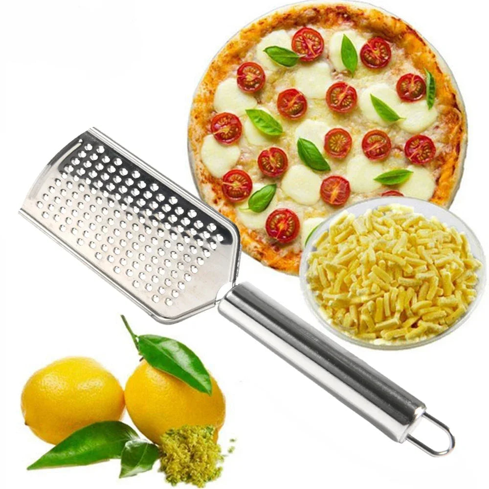 1 PCS Stainless Steel Handheld Cheese Grater Multi-Purpose Kitchen Food Graters For Cheese Chocolate Butter Fruit Vegetable