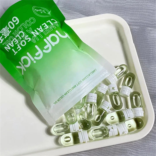 10/20/30pcs Cleansing Oil Camellia Secondary Throw Makeup Remover Oil Deep Cleaning Travel Portable Single Makeup Remover Oil