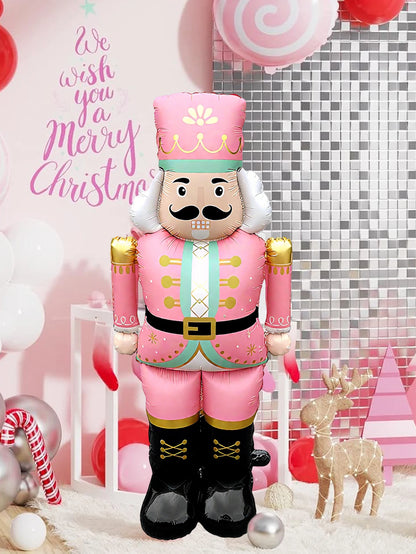 1/2pcs Standing Christmas Walnut Guard Aluminum Foil Balloon,Christmas  Decoration,New Year,Merry Christmas,Holiday Decoration