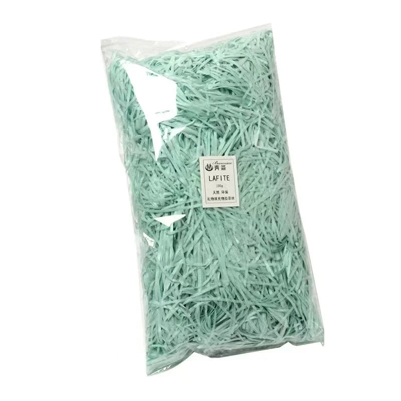 Glitter Raffia Paper Shreds Filler for Packing Empty Baskets for any occasion 20/50g