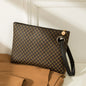 Women’s PU Leather Wristlet – Envelope‑Style Portable Clutch Wallet & Patterned Handbag
