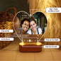 Personalized Mothers Day Gifts for Mom/Dad/Baby/Family Birthday Custom LOVE Picture Frame With Photos Night Light Acrylic Plaque