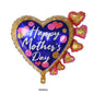 1pc Mother's Day Decorations Balloons I Love You Mom Dad Happy Father's Day Aluminum Film Balloons Mothers Gifts Supplies Globos