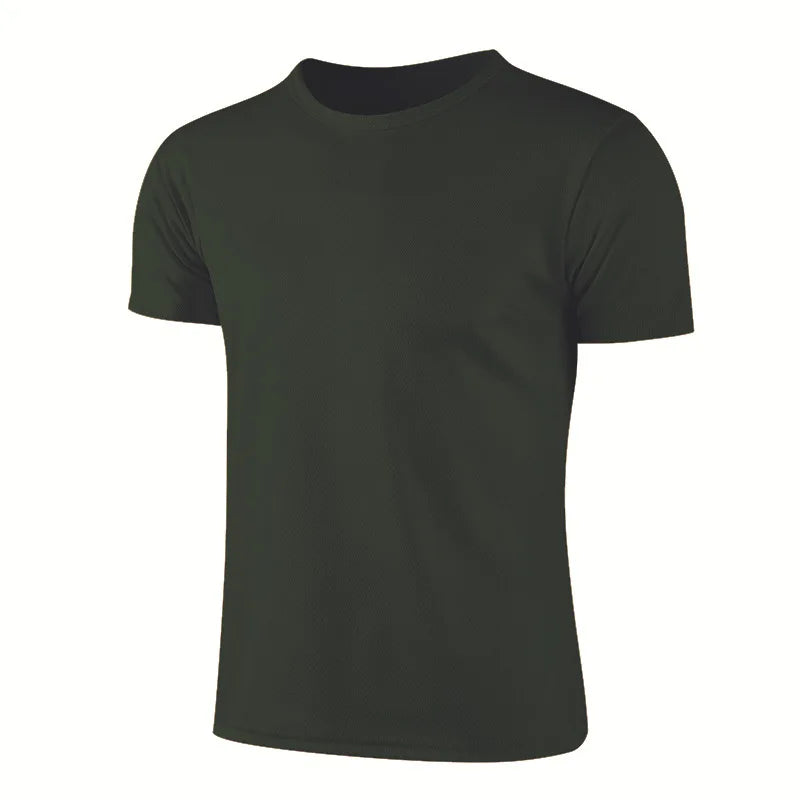 Running Shirts Soccer Shirts Men's Jersey Sportswear Mens Jogging T-Shirts Quick Dry Compression Sport T-Shirt Fitness Gym