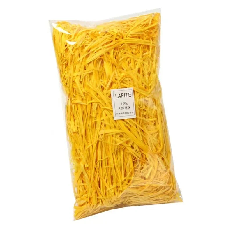 Glitter Raffia Paper Shreds Filler for Packing Empty Baskets for any occasion 20/50g