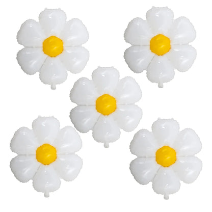 7‑Piece Bee & Daisy Foil Balloon Set for Spring Parties