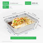 Oven Special Use Square Disposable Kitchen Tin Tray