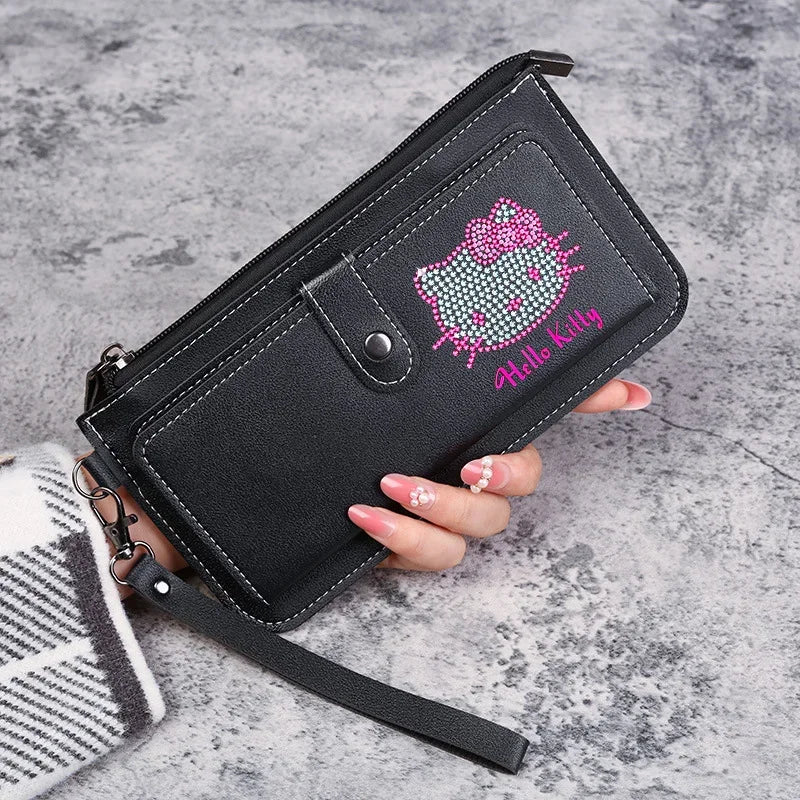 Hello Kitty Women Wallets PU Leather