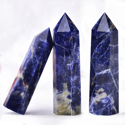 Natural Stone and Crystals Point Wand Rose Quartz Amethyst Home Decoration Mineral Stones Crafts
