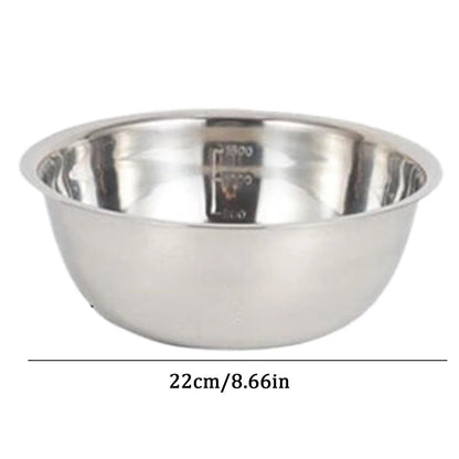 2050ml Large Size Stainless Steel Soup Bowls