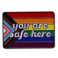 Rainbow LGBT Encourage Letters Metal Enamel Badge Gay Lesbian Asexual Transgender Adaptive Lapel Pin Jewelry Gifts Accessories