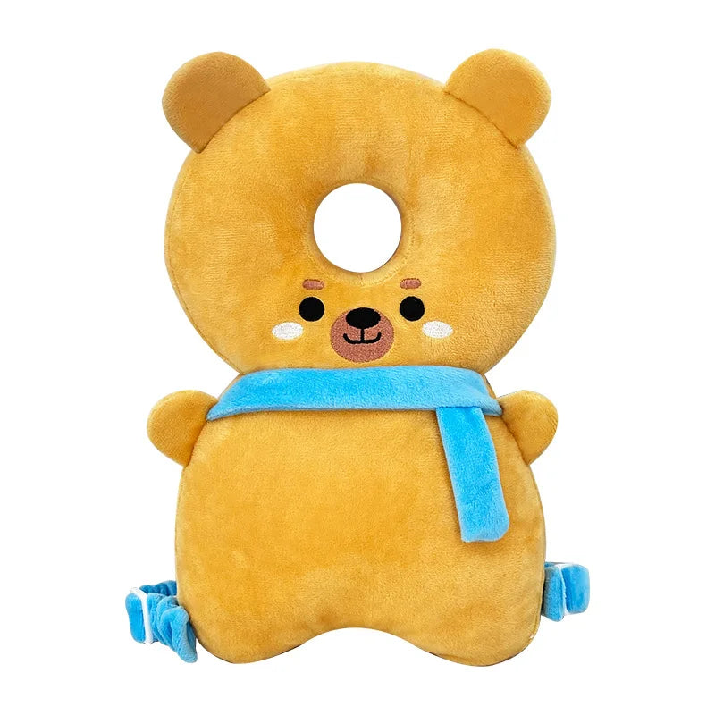 Newborn Headrest Security Pillows Backpack Toddler Baby Head Fall Protection Pad Cushion Cartoon Soft Security Pillows Backpack
