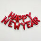 2026 New Year Foil Ballons Happy New Year Letter Banner Garland Party Decorations New Year Wine Bottle Star Round Photo Props