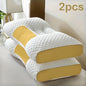 2‑Pack Ergonomic Neck Pillows – Adjustable Orthopedic Support