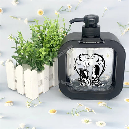 Nightmare Before Christmas Soap Dispenser Liquid Lotion Hand Pump Soap Dispenser Refillable Shampoo Bottle Hand Soap Dispenser