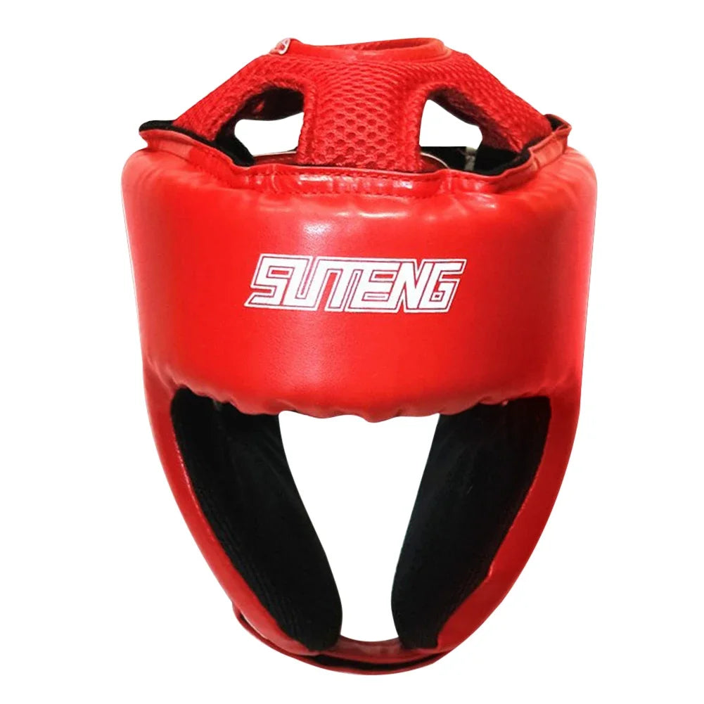 Kick Boxing Gloves Pad PU Leather for Adults Kids MMA Karate Muay Thai Free Fight Training Equipment