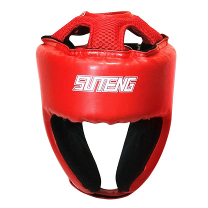 Kick Boxing Gloves Pad PU Leather for Adults Kids MMA Karate Muay Thai Free Fight Training Equipment