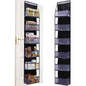 4/6-Tier Hanging Storage Bag Foldable Organizer Over-The-Door Holder For Hair Accessories Snacks Toys Clothes Storage Holder