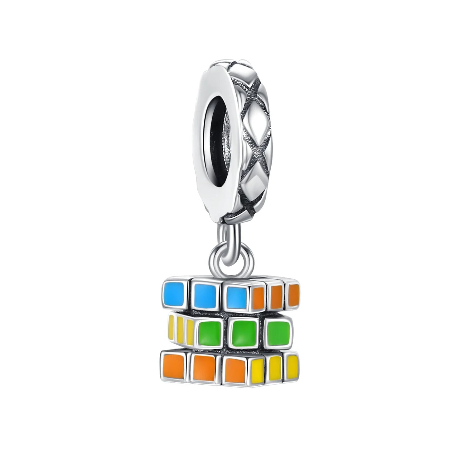 2025 Hot 925 Sterling Silver Rainbow Pride Month Charm Pendant heart bead unlimited Fit Original Bracelet For Women Jewelry Gift