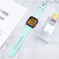 Engraved Strap for Apple Watch Ultra Band 2 49mm 45mm 44MM 38 40mm 41mm Floral Bracelet Fashion IWatch Series 9/8/7/6/5/4/3/se