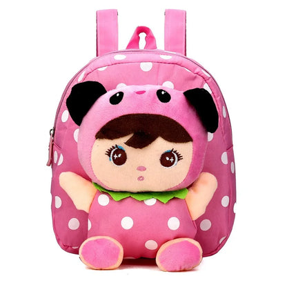 Kids Cartoon Plush Backpack – Toddler Kindergarten School Bag (Kawaii Style