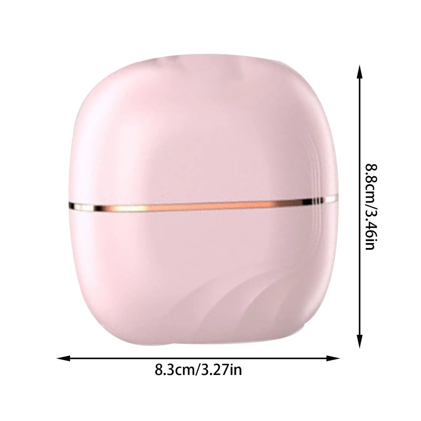 Mini Straightener Rechargeable Portable Hair Straightener Brush Anti-Scald Shell Cordless USB Charging Straighteners