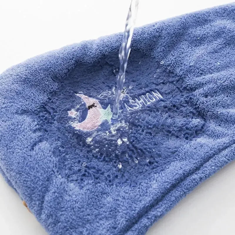 Quick‑Dry Hair Towel Wrap – Super Absorbent Soft Microfiber Head Towel for Women & Girls