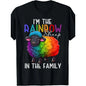 Rainbow Sheep Family Pride Tee – Made in USA 180g