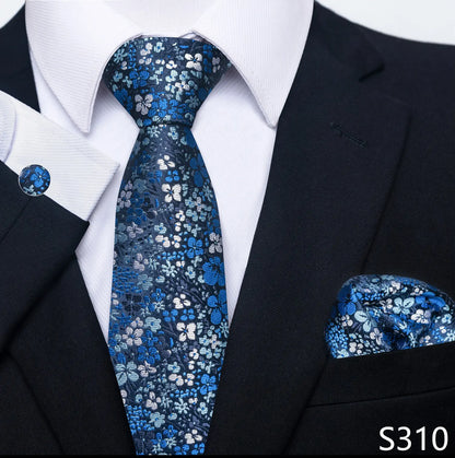 8 cm Tie Pocket Squares Necktie  Set