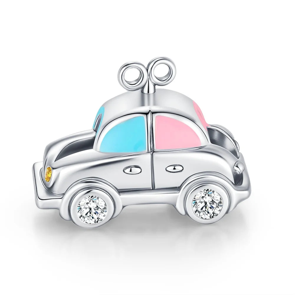 2025 Hot 925 Sterling Silver Rainbow Pride Month Charm Pendant heart bead unlimited Fit Original Bracelet For Women Jewelry Gift