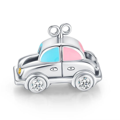 2025 Hot 925 Sterling Silver Rainbow Pride Month Charm Pendant heart bead unlimited Fit Original Bracelet For Women Jewelry Gift