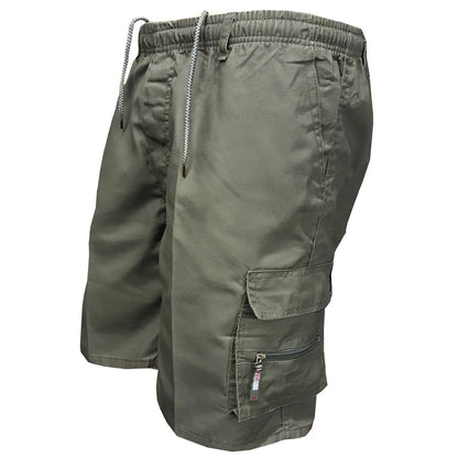 Men's Tactical Cargo Shorts Fashion Pocket Military Shorts Summer Camouflage Jogging Sports Casual Male Work Hiking Short Pants