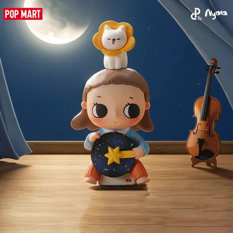 POPMART Nyota We Are All Stars Series Original Blind Box - Cute Anime Action Figure Mystery Surprise Ornament Figurines