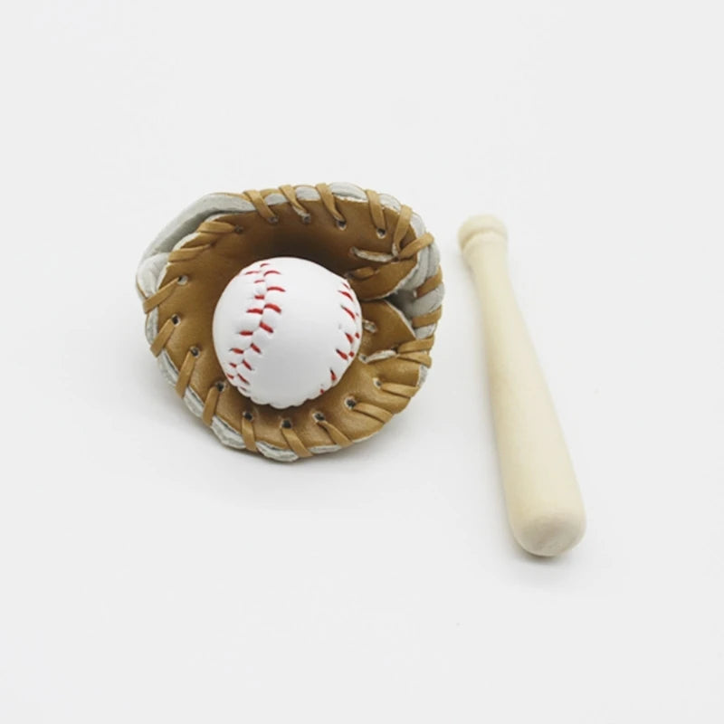Newborn Baseball Bat & Ball Photo Prop Set – Cute Sports Posing Accessories for Baby Photoshoots