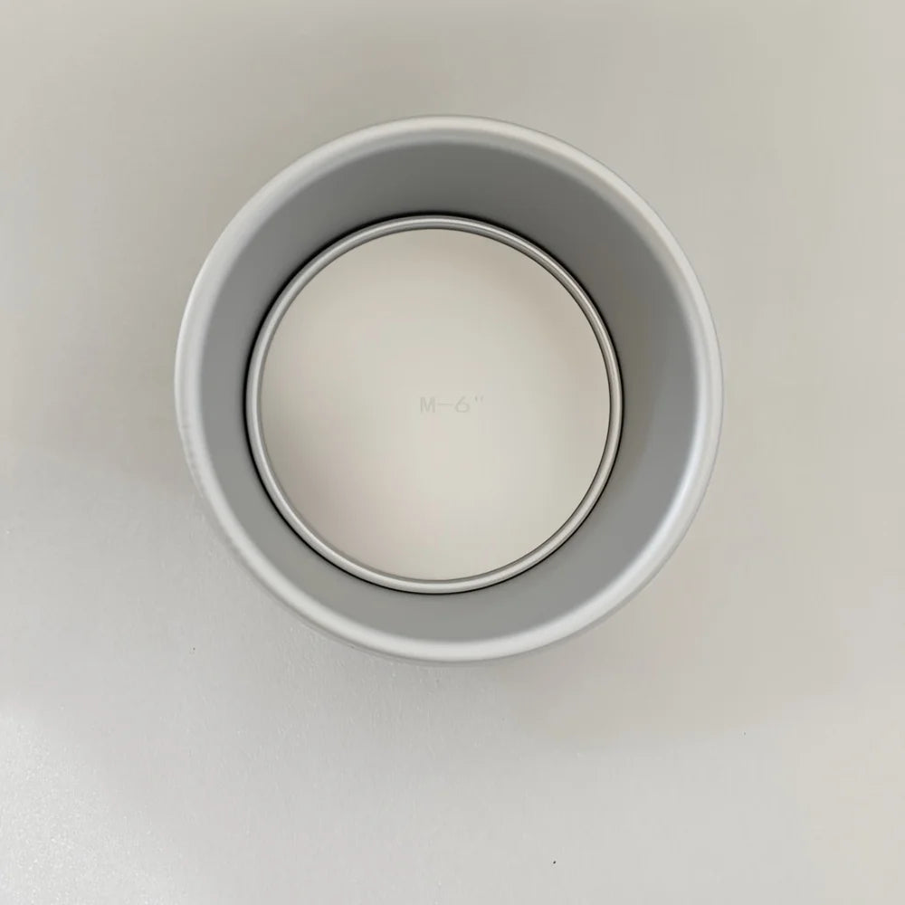 “1pc Layered Circular Cake Mold Set – 4/6/8in Non‑Stick Baking Pans with Detachable Bottom