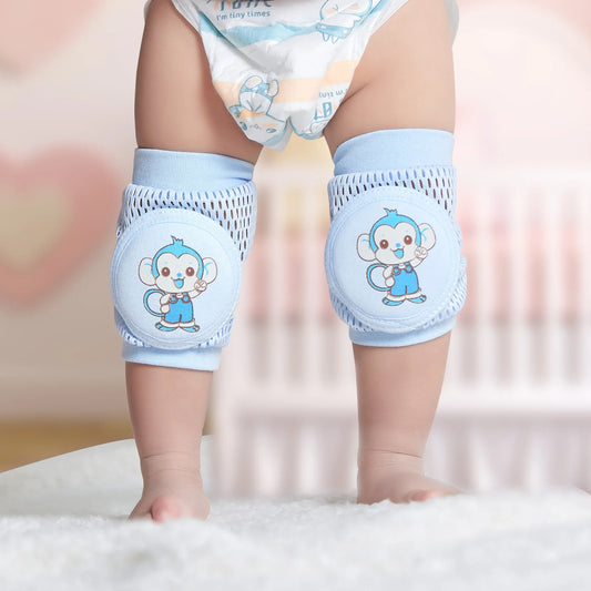Baby Accessories Knee Pads Safety Boy Girl Kids Crawling Gaiter Toddler Slip Protector Infant Animal Monkey Tiger Dino Elephant
