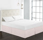 Solid Brushed Bed Skirt Standard Size for Twin Full Queen King Bedroom Beds Cover Non-slip Mattress Cover Bedsheet/ Bedspread