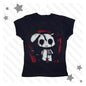Y2k Clothes Gothic Emo girl Letter Print Casual Short Sleeve T-Shirt Streetwear Aesthetic Grunge Baby Tees Vintage Women Top 90s