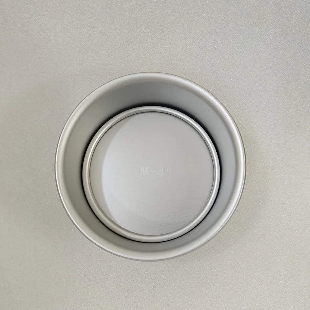 “1pc Layered Circular Cake Mold Set – 4/6/8in Non‑Stick Baking Pans with Detachable Bottom