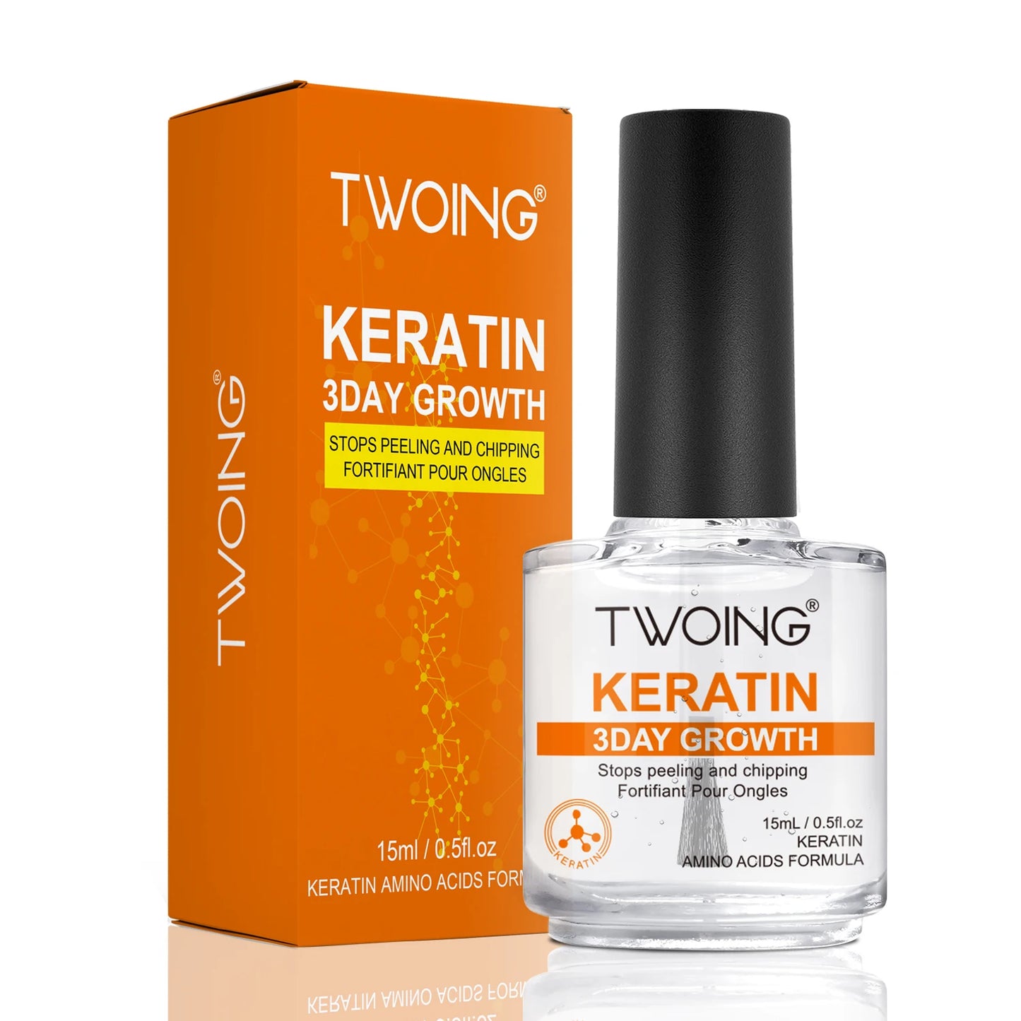 Nail-Aid Keratin 3 Day Growth,Stop Your Nails From Chipping And Peeling,Nail Care Products, Harden Your Nails,Enhance Nail Gloss