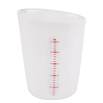 125/250/500ml Silicone Measuring Cup Tools With Scale DIY Gypsum Plaster Epoxy Resin Glue Mixing Cup Tools For Jewelry Making