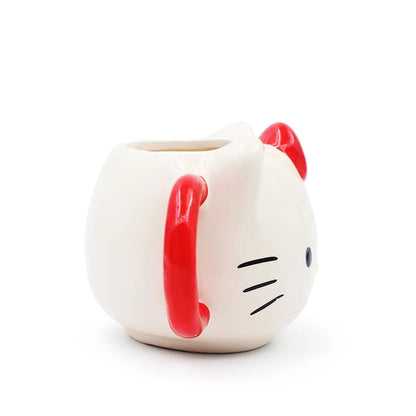 Hello Kitty Ceramic Mug 500ml – Cute Cartoon Cat Cup Gift