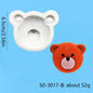 Bear Silicone Mold Cake Topper Fondant Chocolate Candy Cupcake Baking Cake Decorating Tools Polymer Clay Gum Paste Mold