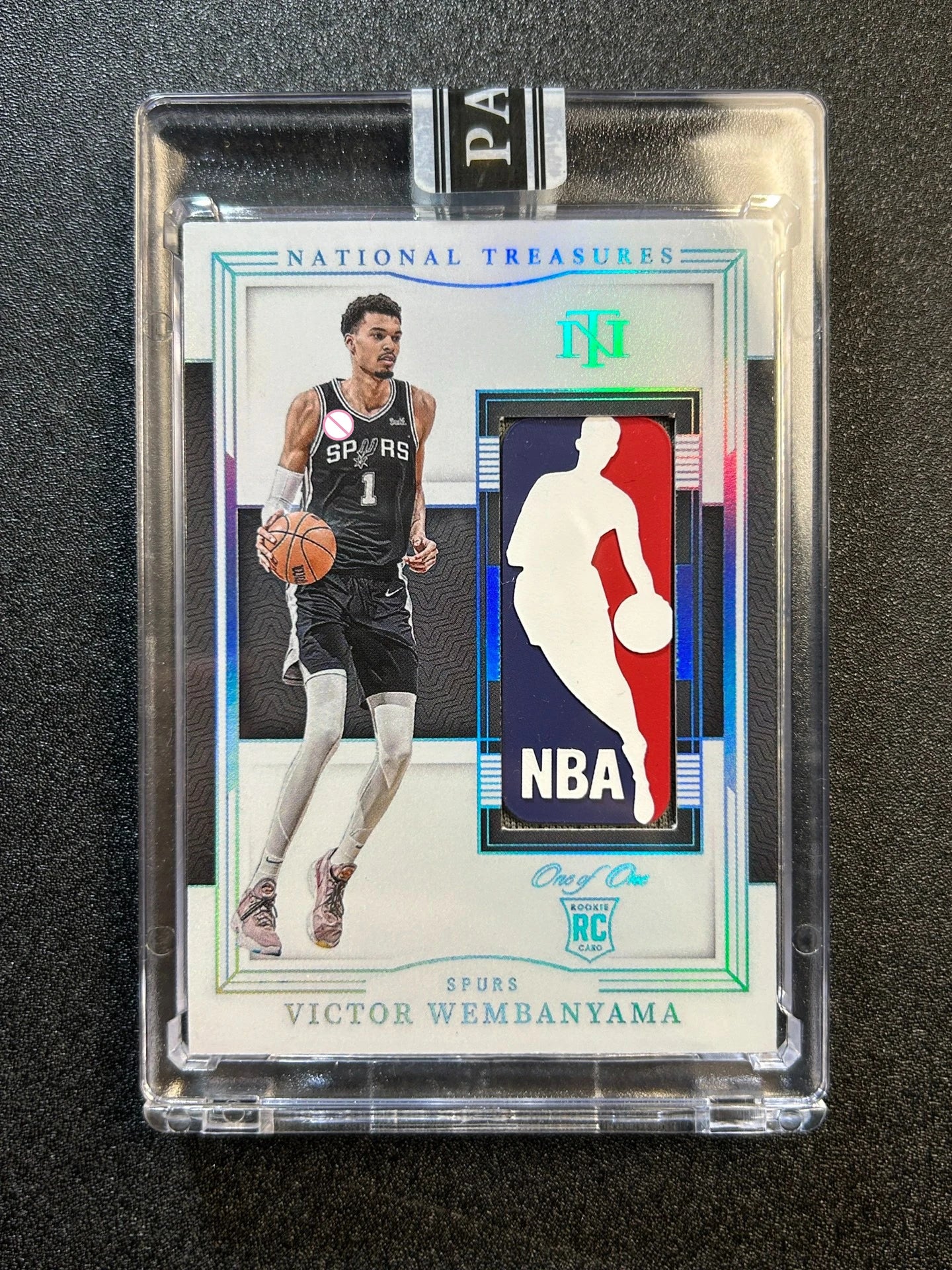 PANINI LOGOMAN Doncic Curry Wembanyama James Irving Davis Jordan Kobe DIY Real material collection card bricks holiday gifts
