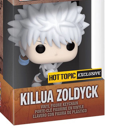 Japanese Anime Hunter Killua Zoldyck Figure Plastic Keychain Model Toy
