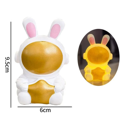 Cute Mini Panda Night Light LED Sleeping Animals Lamp Capybara Rabbit Lamp for Home Desktop Orname nParty Favors Gift