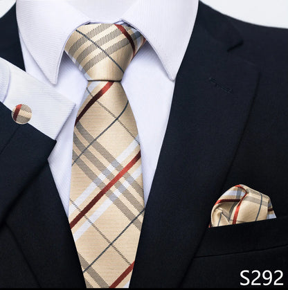 8 cm Tie Pocket Squares Necktie  Set
